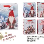 Busta Regalo Carta Cm.12X7X15H 4 Dec.-8021785653665