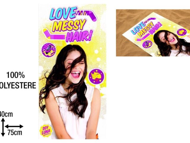 Telo Mare Cm.70X140 Soy Luna-8592753006467