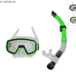 SET PER SNORKELING MASCHERA E BOCCAGLIO CON VALVOLA ETA’ MIN 3ANNI