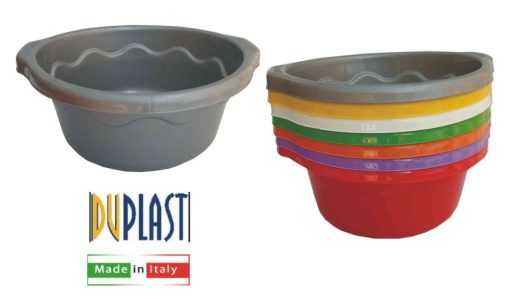 Bacinella Vulcano Tonda Cm.40 Col. Ass. Duplast-8024007074132