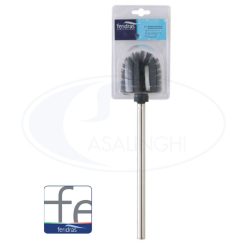 Scopino Wc Singolo Colore Nero-8033237841407