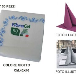 Tovaglioli Airlaid Cm.40X40 Set 50 Pz. Giotto-8052469200028