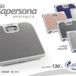 Bilancia Pesapersone Meccan. Kg.130 Col. Ass.-8025569031625