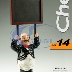 Lavagna Cameriere Cm.14 Con Personaggio-8025569521409