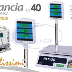 Bilancia Metallo Kg.40 Elettronica-8025569750212