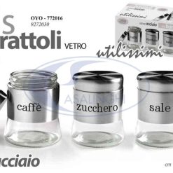 Tris Barattoli Vetro Ml.750-8025569772016