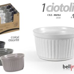 Ciotolina Porcellana Cm.9X5