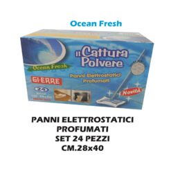 PANNO CATTURAPOLVERE CONF.24 PZ. CM.28X40 OCEAN FRESH