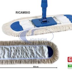 Ricambio Frangia Scopa Cotone Cm.60-8033049753325