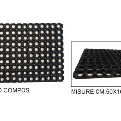 Zerbino Compos In Gomma Cm.50X100-8000771600418