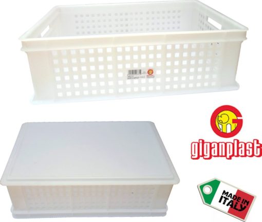 Cassetta Service Forata Sovrapp. Cm.60X40X19H-8002942003714