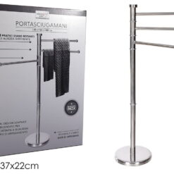 PORTASCIUGAMANI 3 POSTI SATINATO