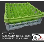 Ceste X Lavaggio 36 Bicchieri Kit3 6X6-8050444233221