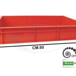 Cassetta Service Piena Cm.60X40X10H Rosso-8050444233917