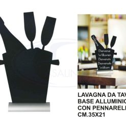 Lavagna Da Tavolo Champagne Base Allum.+Pennarello-8718226497048