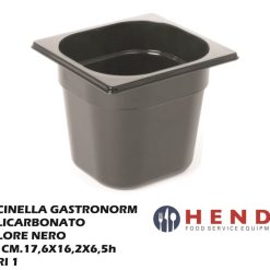 Bac. 1/6 Policarb. Cm.17