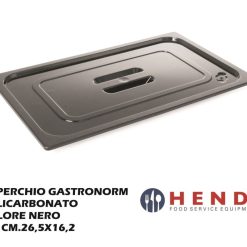 Coperchio X Bac. Gn 1/4 Cm.26