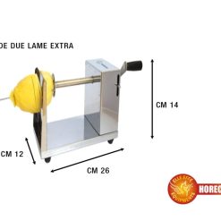 Tagliapatate Spiral Cm.12X26X14H Piedini Antiscivo-8056518692956