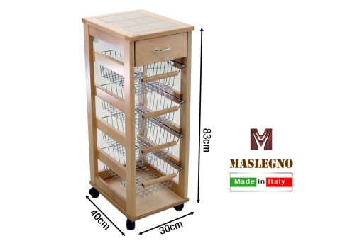 Carrello Vesuvio Salvaspazio C/Cass. Naturale-8033433380526