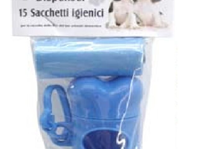 Innova Srl Sacchetti Raccogli Feci Con Dispenser 15 Buste Multicolor
