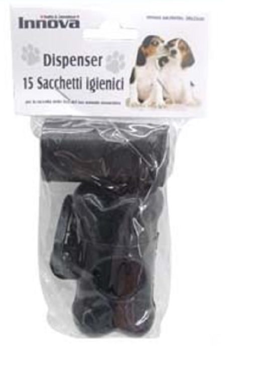 Innova Srl Sacchetti Raccogli Feci Con Dispenser 15 Buste Multicolor Innova Srl Sacchetti Raccogli Feci Con Dispenser 15 Buste Multicolor