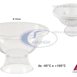 Poncera Con Base Cm.35X25H Policarbonato-8000409347043