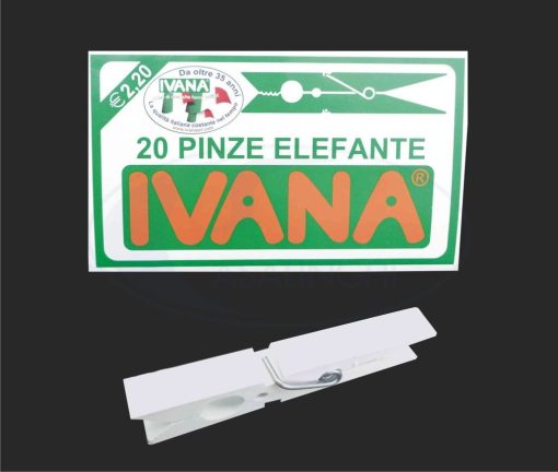 Mollette Ivana Plastica 20 Pz.-8003606001503