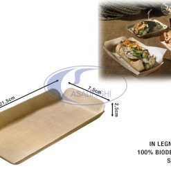 Piatto Balsa Rett.Re Cm.21