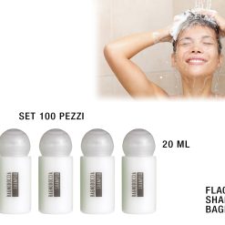 FLACONE SHAMPOO BAGNODOCCIA DAISY ML.20 BIANCO CONFEZIONE 100 PEZZI