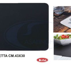 Tovaglietta Les Chic Nero Cm.43X30 Singola-8024112060662