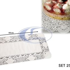 Pizzi Regal Bianco Set 250 Pz. Cm.30X40-8024112132307