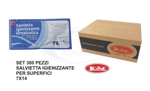 Salviettone Igienizz. Superfici 7X14 Set 300 Pz.-8024112015754