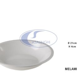 Piatto Melamina Fondo Le Perle Cm.21X4H-8024112630650