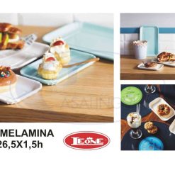 Vassoio Bigne' Azzurro Melamina Cm.16