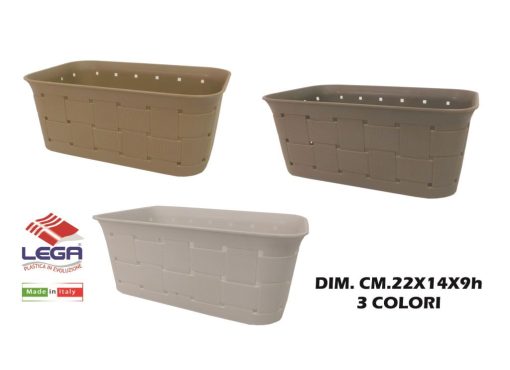 Cesta Country Rett.Re Piccola Cm.22X14X8