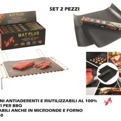 Tappetini Antiaderenti Per Bbq Set 2 Pz. Cm.30X40-8016572201761