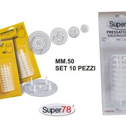 Pressino Salvagusto D.50 Set 10 Pz. Blister-8011887000344