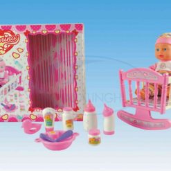 Bambolotto Amorino Con Culla + Voce-8010380381479