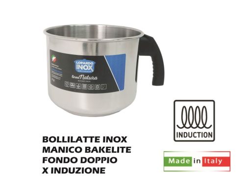 Bollilatte Bricco Inox Cm.10 X Induzione-8055118990004