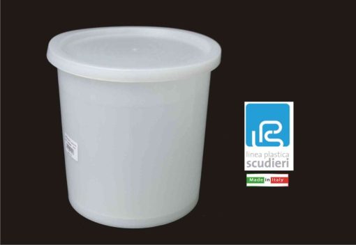 Contenitore Bianco Con Coperchio Lt.8 Lps-8014159113216