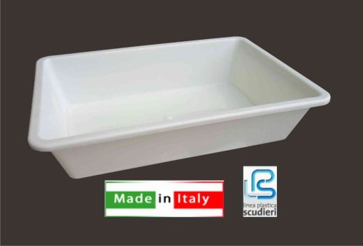 Vaschetta Pesci Grande Cm.51X34X11H Bianco-8014159104900