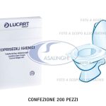 Coprisedili Carta Lucart Set 200 Pz.-3999900005031