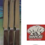 Coltelli Tavola Conf.6 Pz. Marrone Marietti *-8003455301250