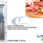 Coltelli Tavola Horeka Cf.6 Pz. Cm.11 Tortora-8003455606140