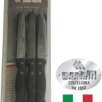 Coltelli Bistecca Cf. 6 Pz. Man.Nero A.112R-Bv6-8003455904017