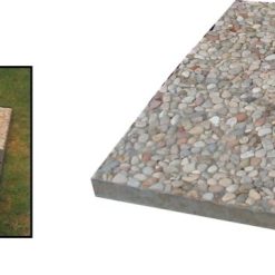 Base Mattonella Granito Cm.50X50X4H Kg.22-3222200000865