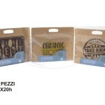 Set 3 Zipper Bag Kraft Alluminio Cm.25X20H Ass.-8034052400718