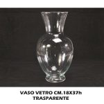 Vaso Vetro Trasparente Cm.18X37H-8034052421089