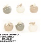 Set Sale E Pepe Ceramica Mela Cm.6X6