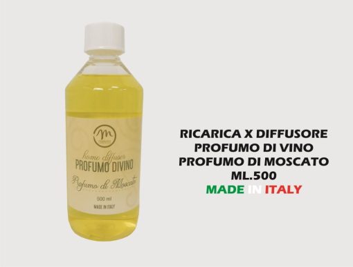 Ricarica X Diffusore Ml.500 Vino Moscato-8034052328975